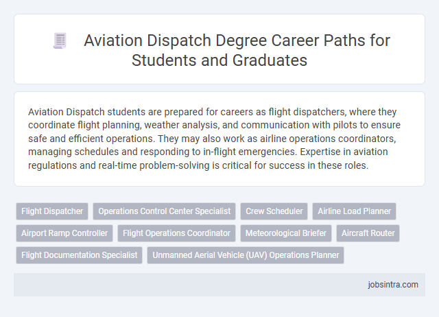 Aviation Dispatch Degree Career Paths for Students and Graduates