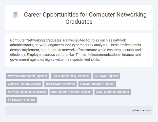 Career Opportunities for Computer Networking Graduates