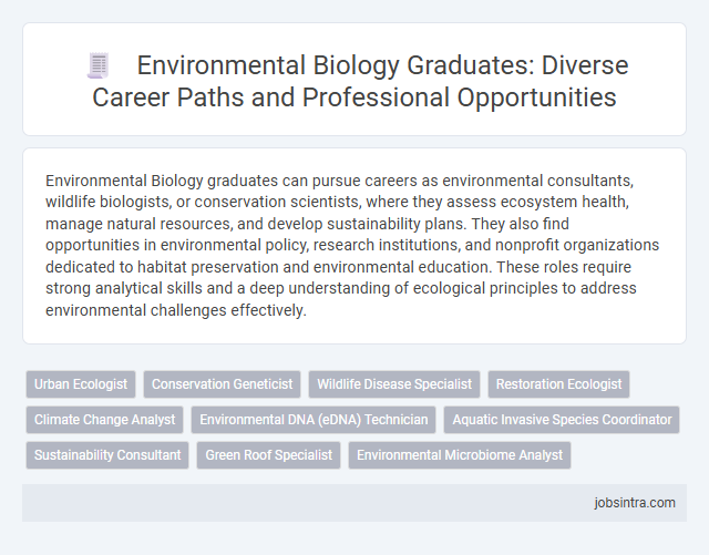 Environmental Biology Graduates: Diverse Career Paths and Professional Opportunities