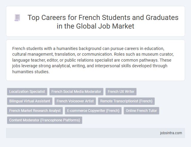 Top Careers for French Students and Graduates in the Global Job Market