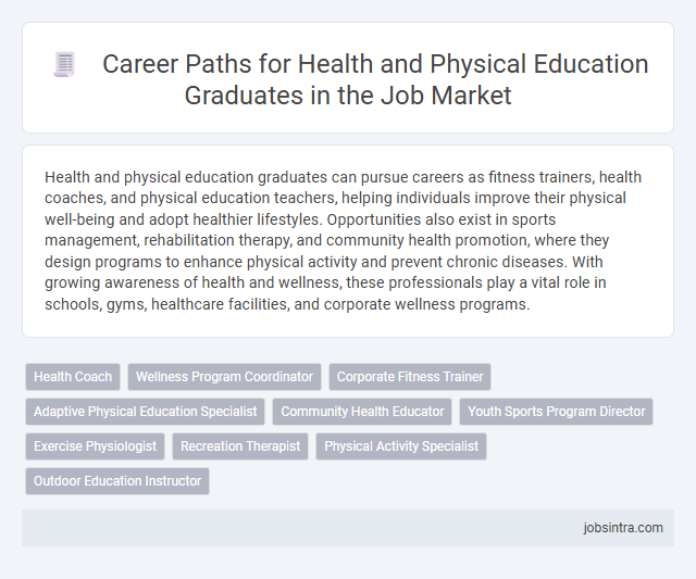 Career Paths for Health and Physical Education Graduates in the Job Market
