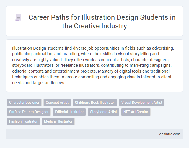 Career Paths for Illustration Design Students in the Creative Industry