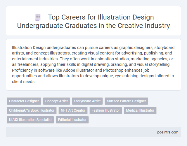 Top Careers for Illustration Design Undergraduate Graduates in the Creative Industry