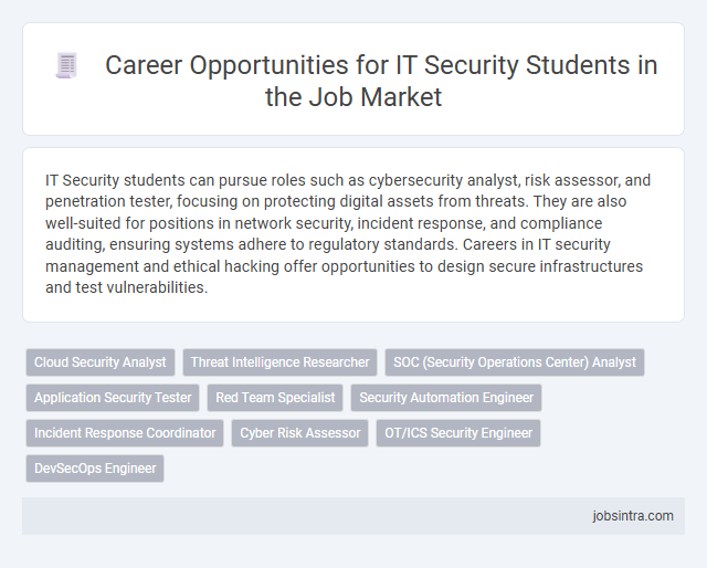 Career Opportunities for IT Security Students in the Job Market