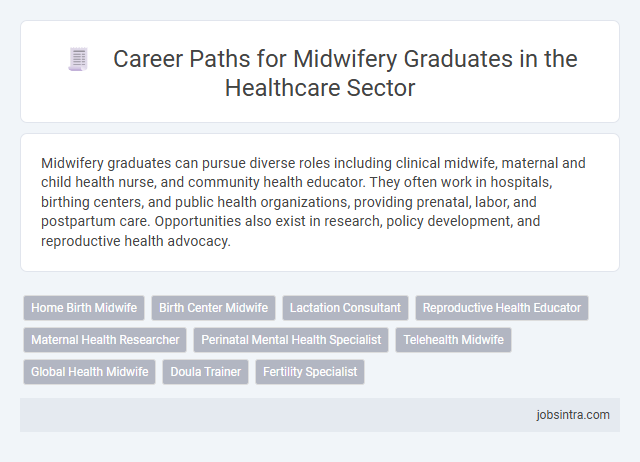Career Paths for Midwifery Graduates in the Healthcare Sector