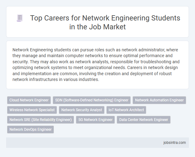Top Careers for Network Engineering Students in the Job Market