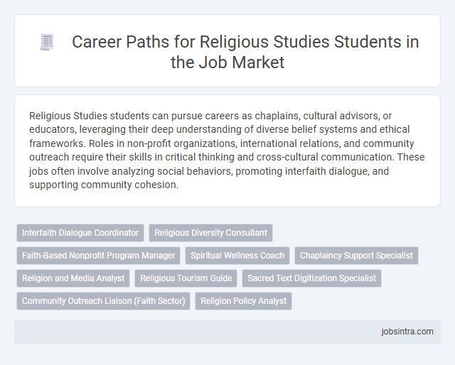 Career Paths for Religious Studies Students in the Job Market