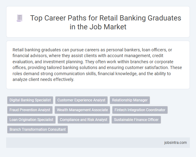 Top Career Paths for Retail Banking Graduates in the Job Market