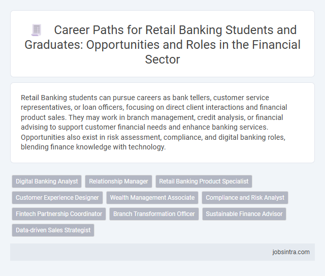 Career Paths for Retail Banking Students and Graduates: Opportunities and Roles in the Financial Sector