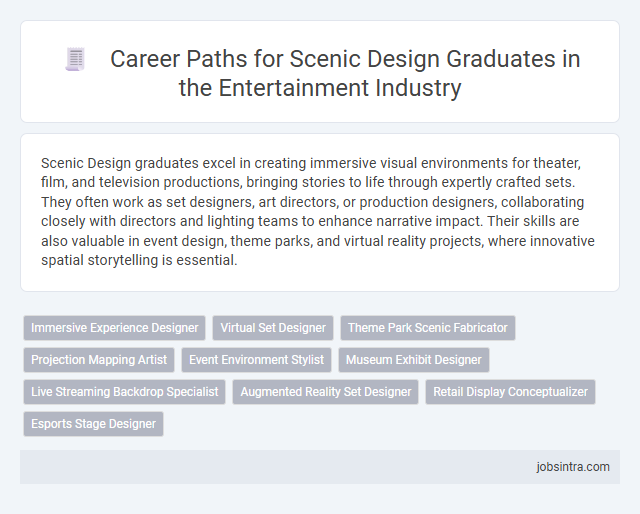 Career Paths for Scenic Design Graduates in the Entertainment Industry