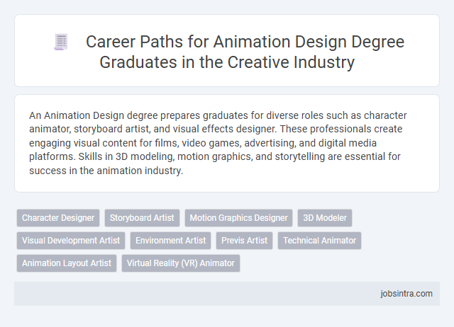 Career Paths for Animation Design Degree Graduates in the Creative Industry
