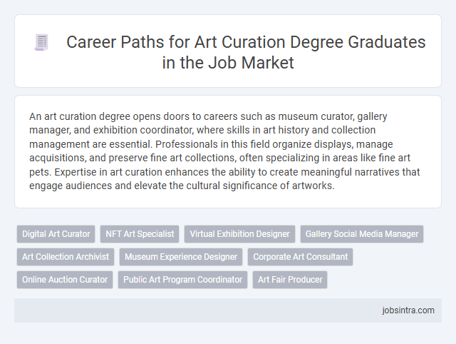 Career Paths for Art Curation Degree Graduates in the Job Market