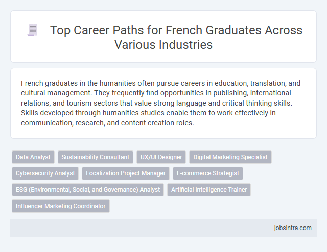 Top Career Paths for French Graduates Across Various Industries