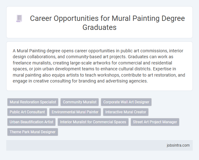 Career Opportunities for Mural Painting Degree Graduates
