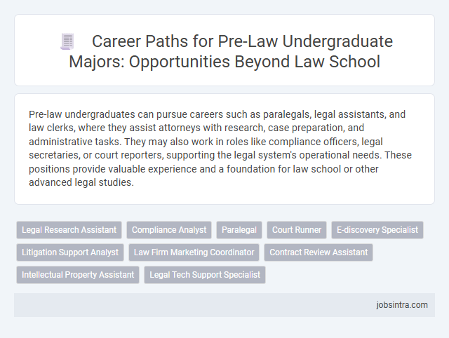 Career Paths for Pre-Law Undergraduate Majors: Opportunities Beyond Law School