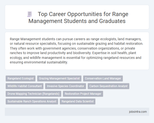 Top Career Opportunities for Range Management Students and Graduates