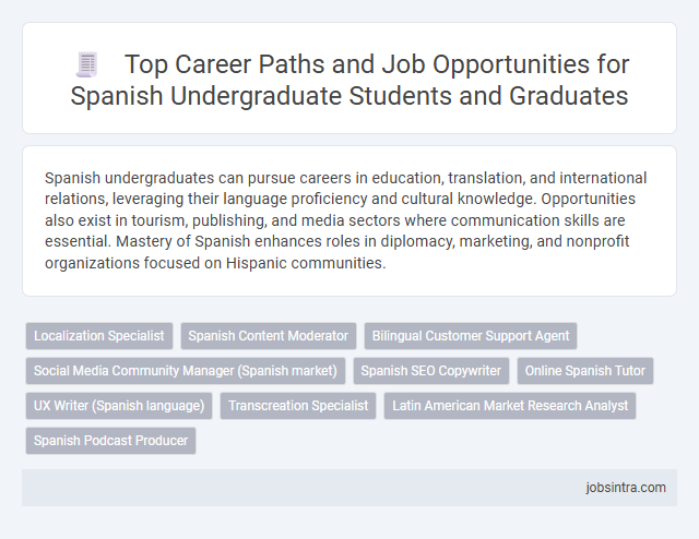 Top Career Paths and Job Opportunities for Spanish Undergraduate Students and Graduates