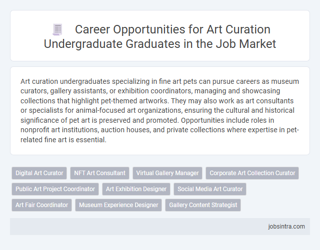 Career Opportunities for Art Curation Undergraduate Graduates in the Job Market