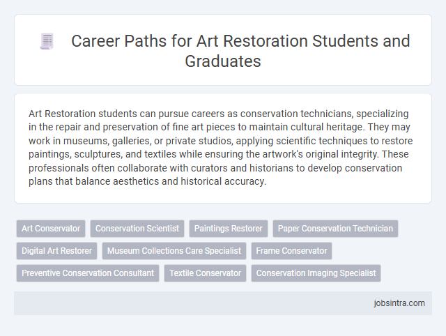 Career Paths for Art Restoration Students and Graduates