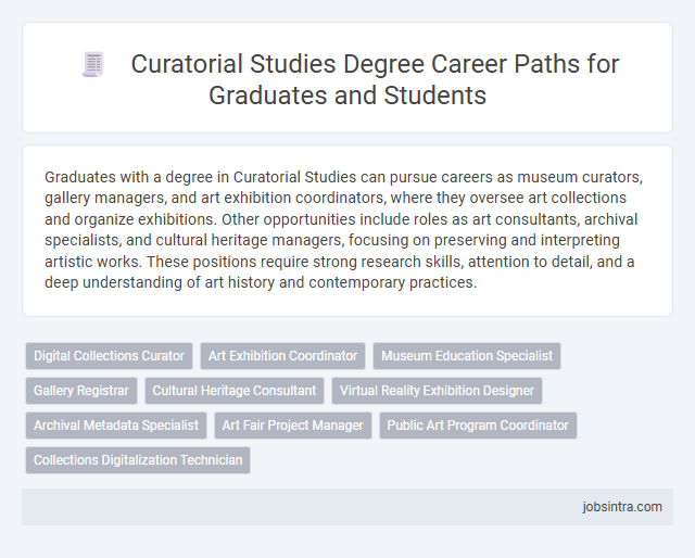 Curatorial Studies Degree Career Paths for Graduates and Students