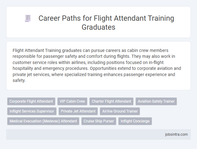 Career Paths for Flight Attendant Training Graduates