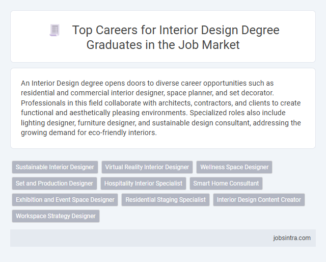 Top Careers for Interior Design Degree Graduates in the Job Market