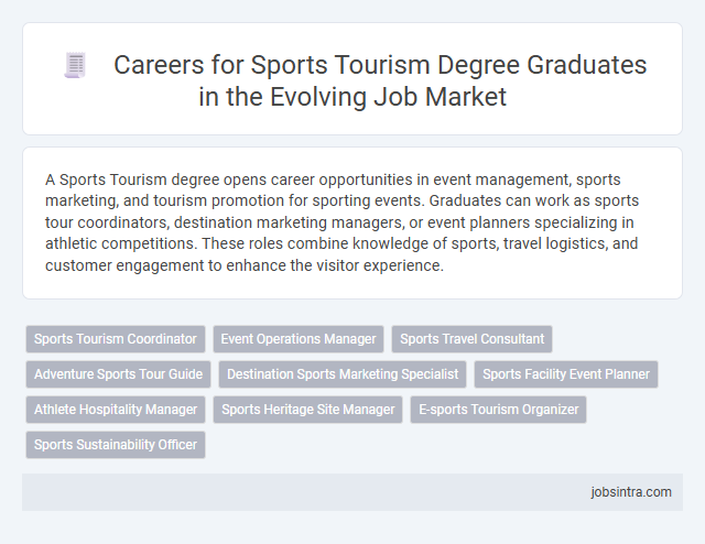 Careers for Sports Tourism Degree Graduates in the Evolving Job Market