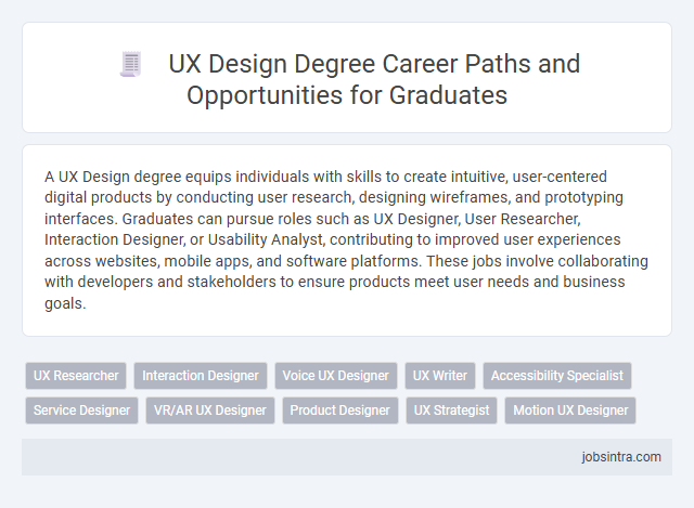 UX Design Degree Career Paths and Opportunities for Graduates