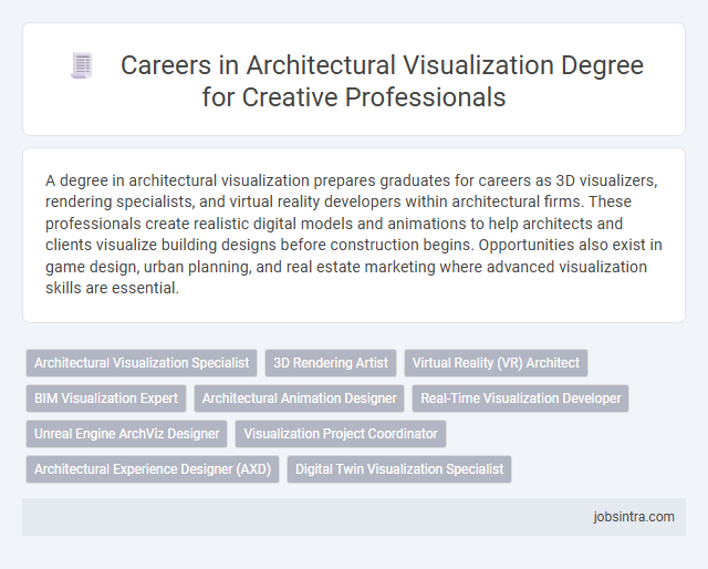 Careers in Architectural Visualization Degree for Creative Professionals