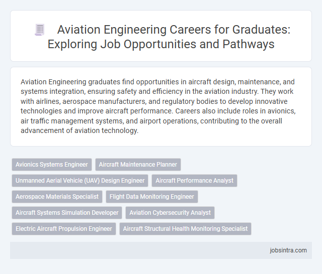 Aviation Engineering Careers for Graduates: Exploring Job Opportunities and Pathways