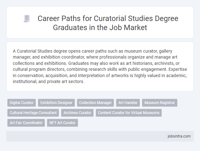Career Paths for Curatorial Studies Degree Graduates in the Job Market