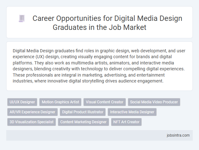 Career Opportunities for Digital Media Design Graduates in the Job Market