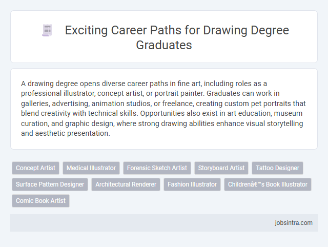 Exciting Career Paths for Drawing Degree Graduates
