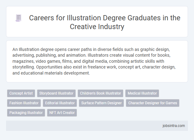 Careers for Illustration Degree Graduates in the Creative Industry