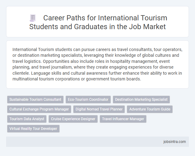 Career Paths for International Tourism Students and Graduates in the Job Market