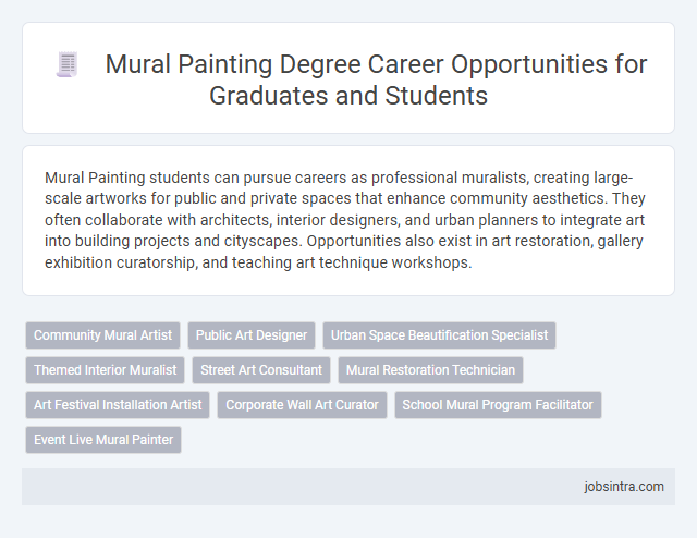 Mural Painting Degree Career Opportunities for Graduates and Students