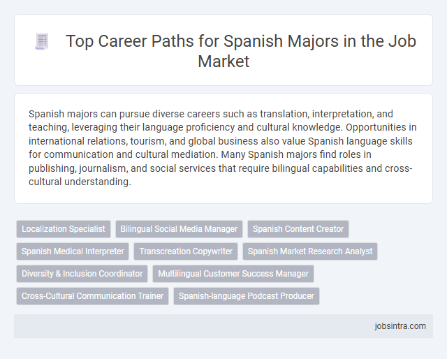 Top Career Paths for Spanish Majors in the Job Market