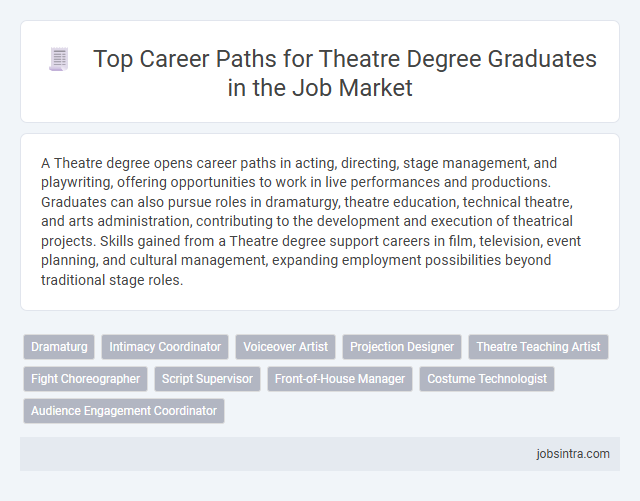Top Career Paths for Theatre Degree Graduates in the Job Market