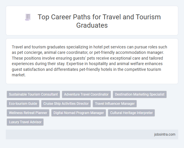 Top Career Paths for Travel and Tourism Graduates