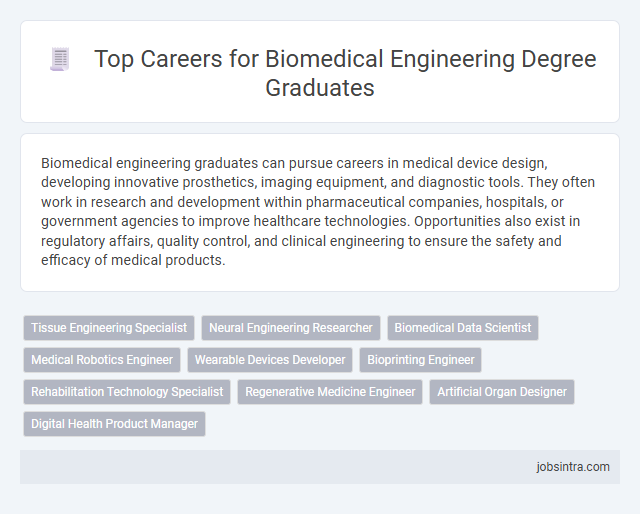 Top Careers for Biomedical Engineering Degree Graduates