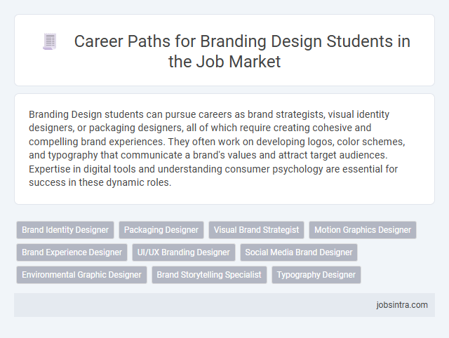 Career Paths for Branding Design Students in the Job Market