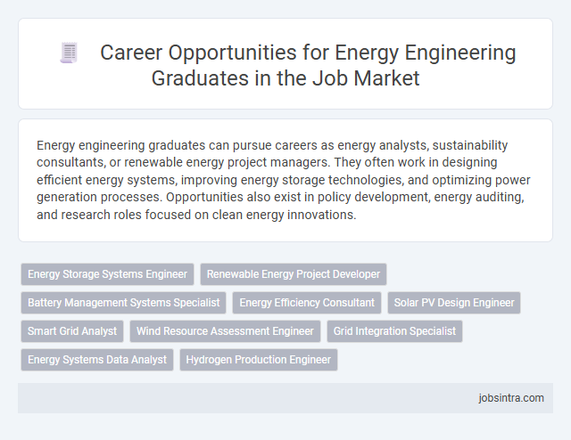 Career Opportunities for Energy Engineering Graduates in the Job Market