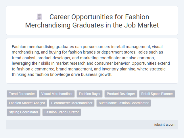 Career Opportunities for Fashion Merchandising Graduates in the Job Market