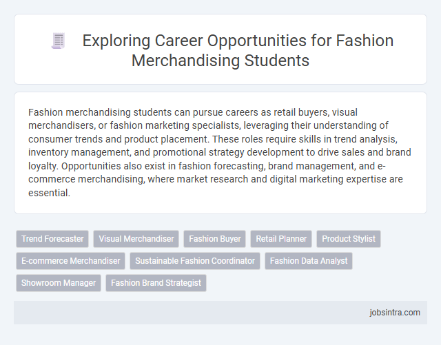 Exploring Career Opportunities for Fashion Merchandising Students