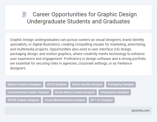 Career Opportunities for Graphic Design Undergraduate Students and Graduates