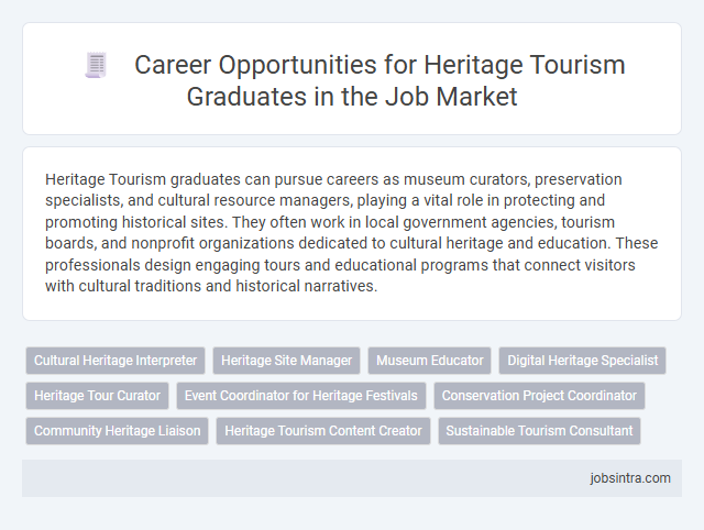 Career Opportunities for Heritage Tourism Graduates in the Job Market
