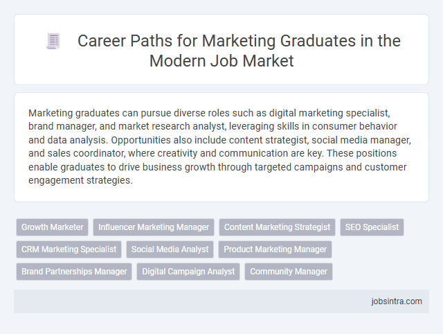Career Paths for Marketing Graduates in the Modern Job Market