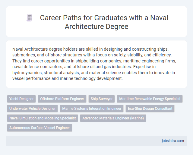 Career Paths for Graduates with a Naval Architecture Degree