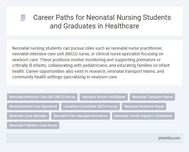 Career Paths for Neonatal Nursing Students and Graduates in Healthcare