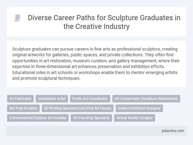 Diverse Career Paths for Sculpture Graduates in the Creative Industry
